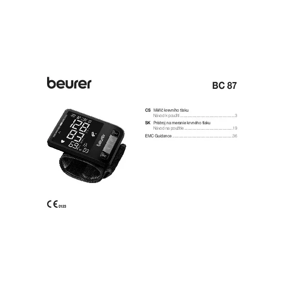Beurer bc 87 bt csuklós vérnyomásmérő
