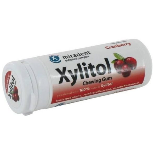 Xylitol rágógumi vörös áfonya 30 g