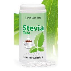 Sanct bernhard stevia 97% tabletta 600db - bio és refomélelmiszer