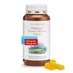 Sanct bernhard omega-3 supra 1000 mg halolaj kapszula 120 db - bio és natúr kozmetikumok