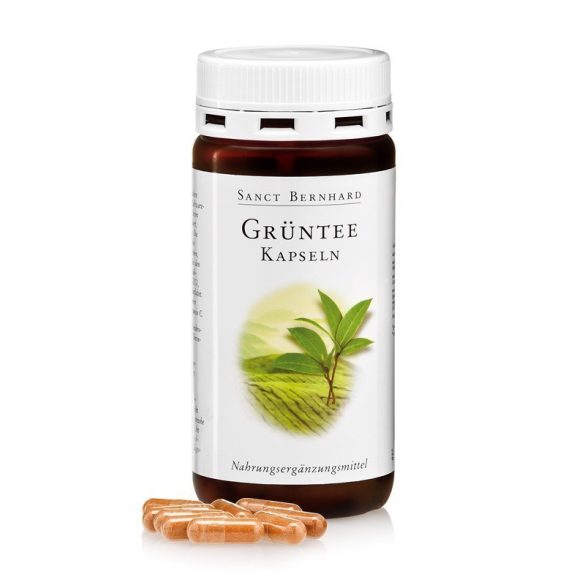 Sanct bernhard zöldtea 400 mg kapszula 120 db - bio és natúr kozmetikumok