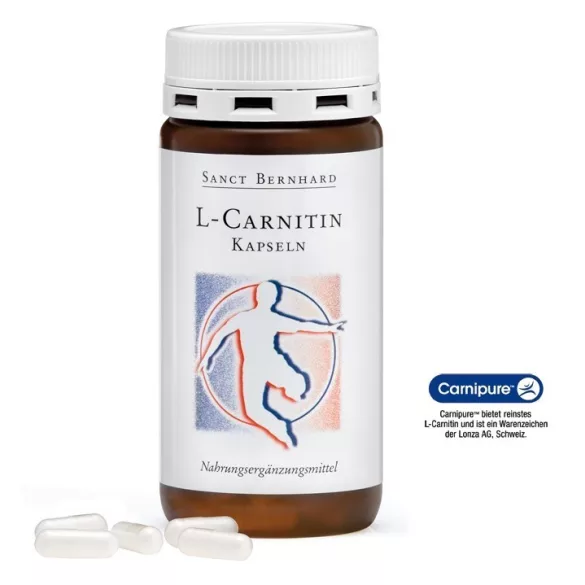 Sanct bernhard l-karnitin (carnipure) kapszula 180db - bio és natúr kozmetikumok