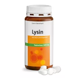 Lysine 500mg s.bernhard 180 db tabletta #829