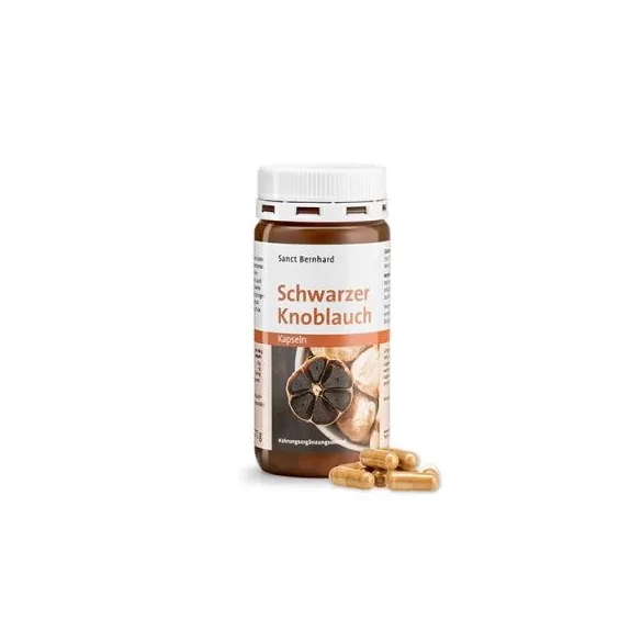 Sanct bernhard fekete fokhagyma 500 mg 120 db kapszula #847
