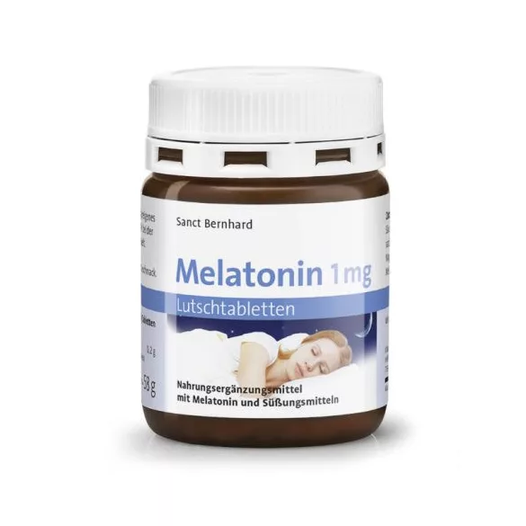 Sanct bernhard melatonin 1mg rágótabletta 120 db