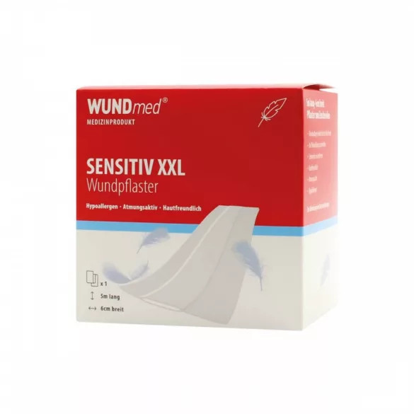 WundMed Sensitiv XXL Hipoallergén sebtapasz 5 m /05-034