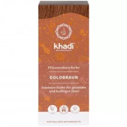 Khadi növényi hajfesték por aranybarna 100g - bio és natúr kozmetikumok