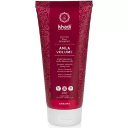 Khadi sampon amla volume ayurvéd.elix. 200 ml - bio és natúr kozmetikumok