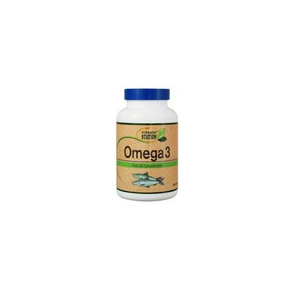 Vitamin Station omega-3 zselétabletta 90 db