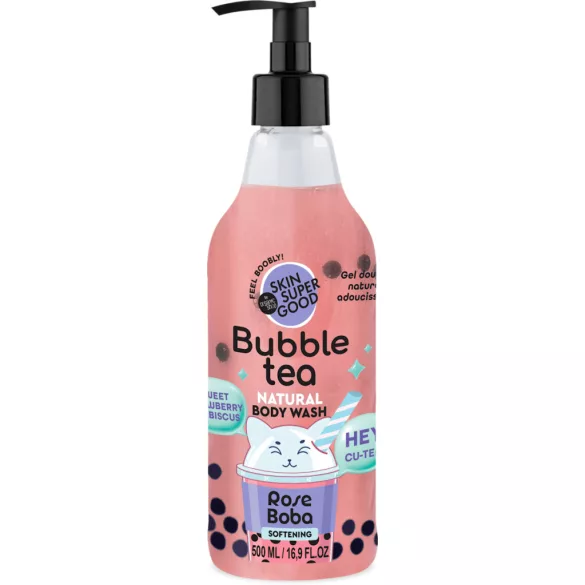 Skin super good bio rose boba puhító tusfürdő500ml