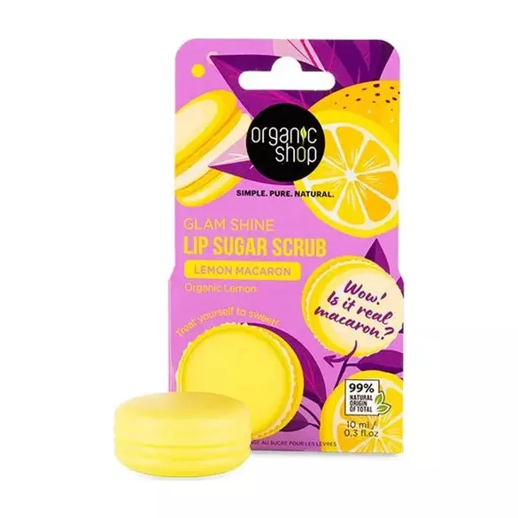 Organic shop bio citromos macaron ajakradír 10ml