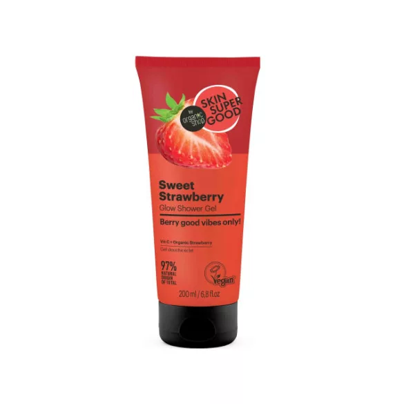 Skin super good bio ragyogó tusfürdő strawb.200ml