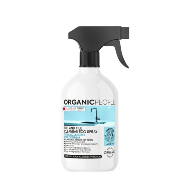 ORGANIC PEOPLE ÖKO KÁD- ÉS CSEMPETISZTÍTÓ SPRAY BIO CITROMMAL ÉS ALMAECETTEL