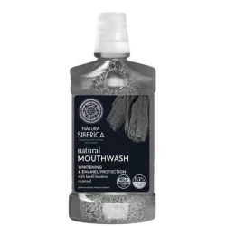 Natura siberica fehérítő és zománcvédő natúr szájvíz 520 ml - bio és natúr kozmetikumok