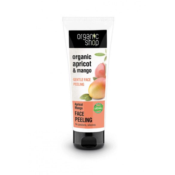 Organic Shop Gyengéd arcpeeling "Barackos mangó" 75 ml