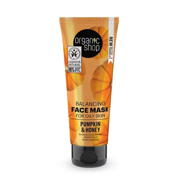 Organic shop kiegyensúlyozó arcmaszk tökmagolajjal és mézzel