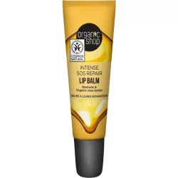   Organic Shop bio ajakbalzsam collagen filler méhviasszal és shea vajjal 10 ml
