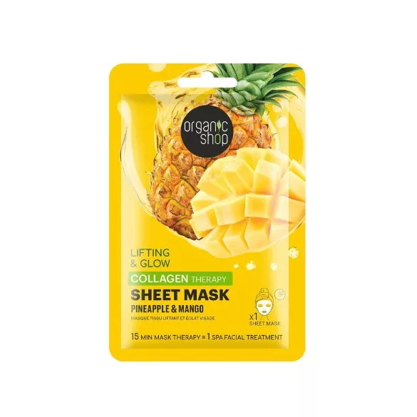 Organic shop bio lifting kollagén maszk25g