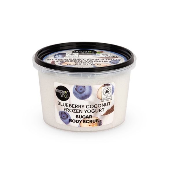 Organic Shop “Frozen Yogurt”  testradír áfonyával és kókusszal