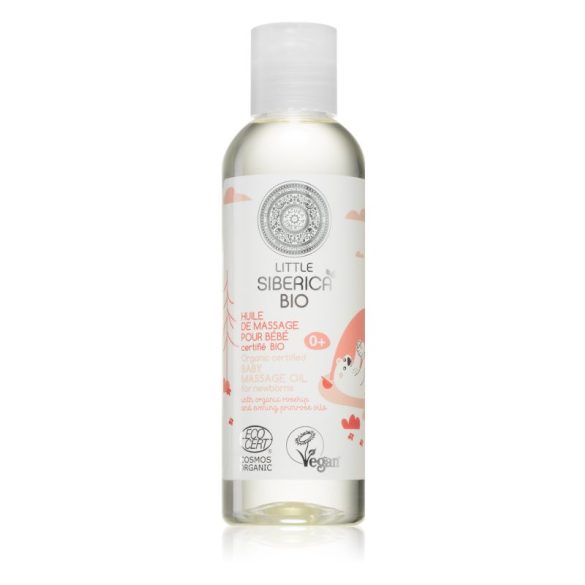 Little Siberica bio masszázsolaj újszülött kortól 200 ml