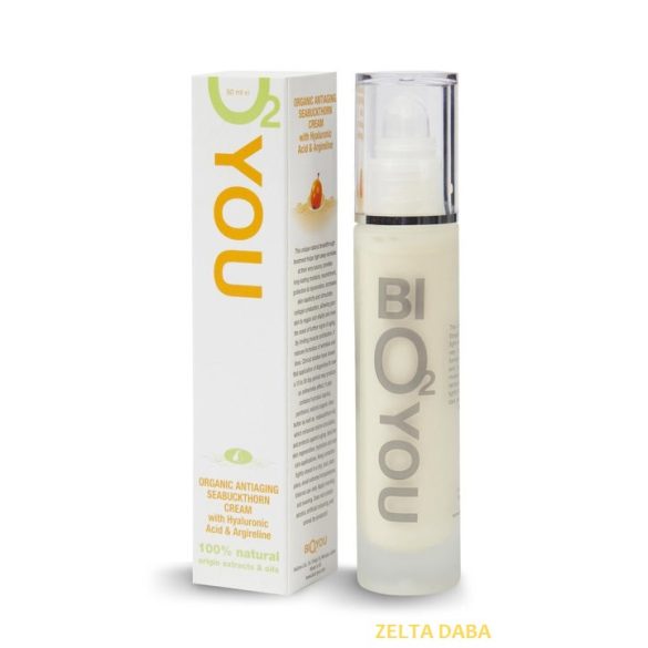 Bio2you natúr homokt anti-ageing nappali arckrém hialuronsav 50 ml