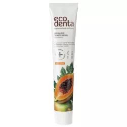 Ecodenta bio fehérítő fogkrém papajával 75 ml - bio és natúr kozmetikumok