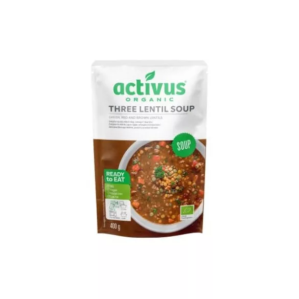 Activus bio lencseleves 400g