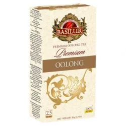 Basilur premium oolong tea 25 filter 50 g - bio és refomélelmiszer