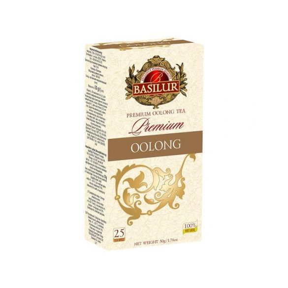 Basilur premium oolong tea 25 filter 50 g