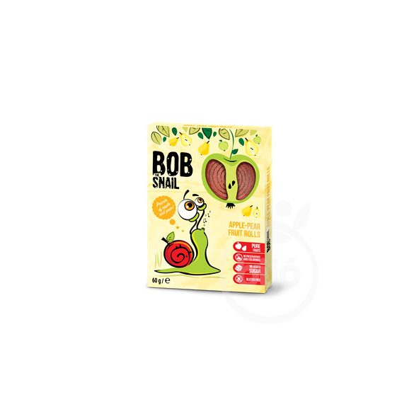 Bob Snail gyümölcstekercs alma-körte 60 g