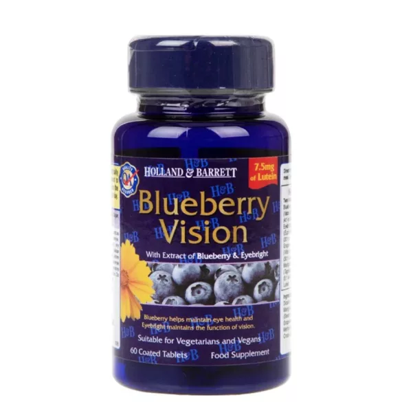 H&b fekete áfonya & lutein tabletta 60 db