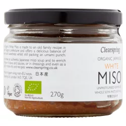 Clearspring bio japán fehér miso 270g