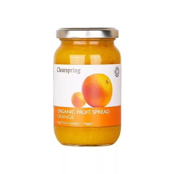 Clearspring bio gyümölcslekvár narancs 280g