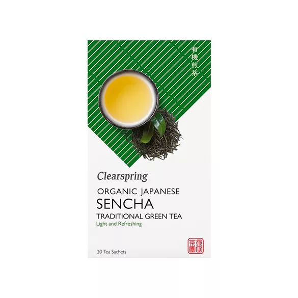 Clearspring bio japán sencha tea 20db