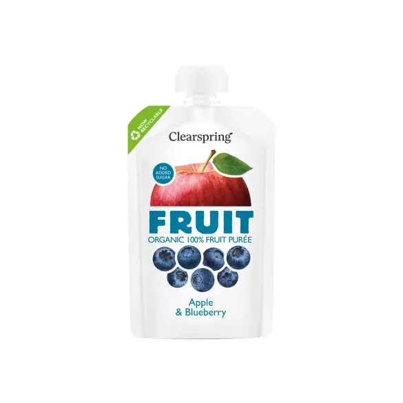Clearspring bio gyüm.püré alma és áfonya 100 g