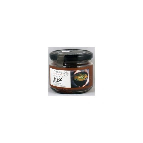 Clearspring bio miso barnarizsből üveges 300 g