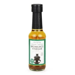 Bio clearspring vegán barnarizs ecet 150ml - bio és refomélelmiszer