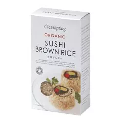 Clearspring bio sushi barna rizs 500g