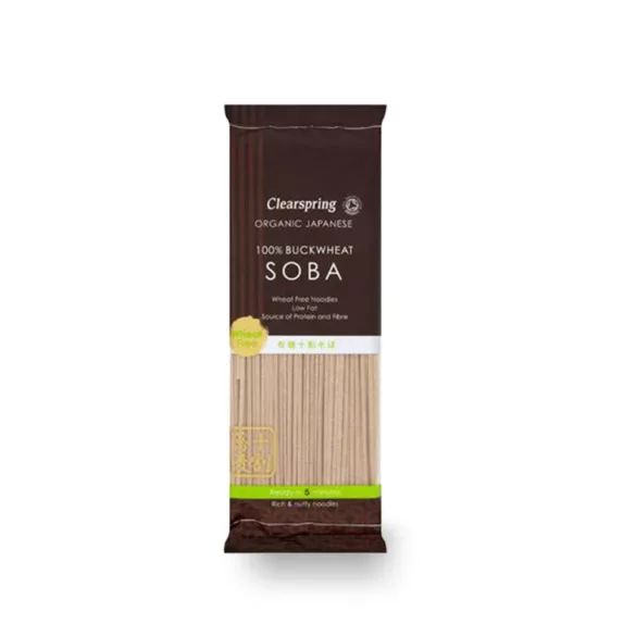 Clearspring bio japán 100% hajdina soba tészta200g