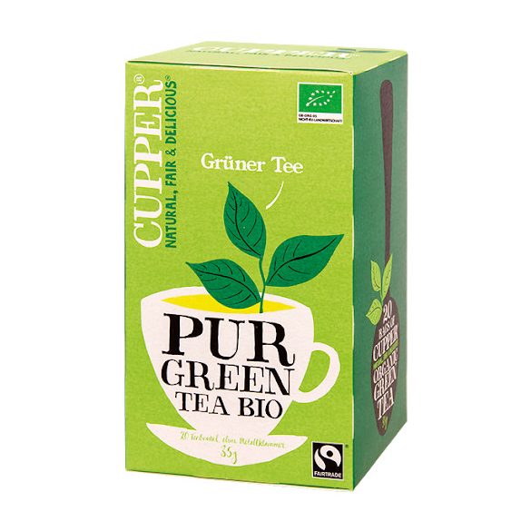 Cupper bio zöld tea 20 db 35 g