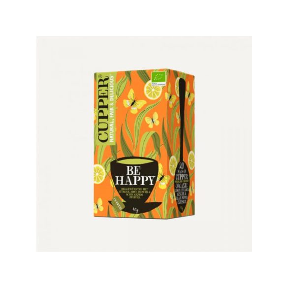 Cupper bio be happy frissítő tea 20 db 45 g