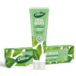   Dabur fluoridmentes gyógynövényes fogkrém organikus bazsalikommal 100ml