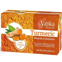 Dabur vatika naturals turmeric (kurkuma) szappan 100g