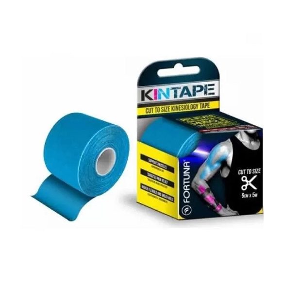Fortuna kineziológiai tapasz kék 5cmx5m 1 db