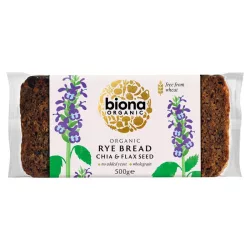Biona bio rozskenyér omega arany lenmaggal 500g - bio és refomélelmiszer