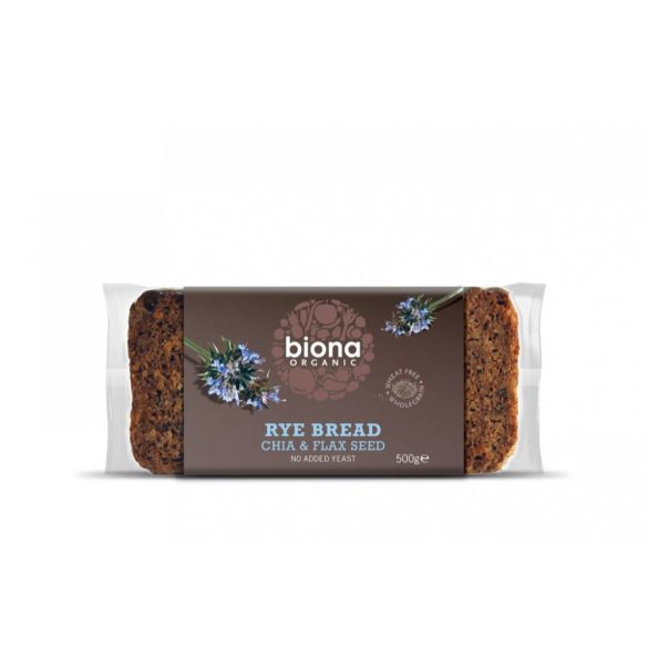 Biona bio rozskenyér chia mag és lenmag 500 g