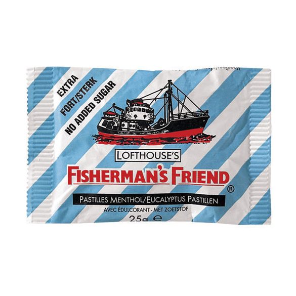 Fishermans Friend cukorka kék 25 g