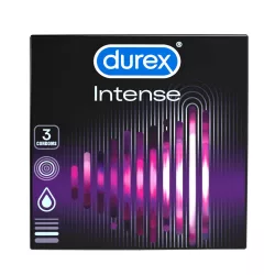 Durex intense - bordázott és pontozott óvszer(3db) -
