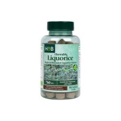 H&b édesgyökér rágótabletta 60 db