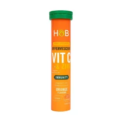 H&b c+cink pezsgőtabletta narancs 20 db